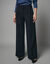 Pantalon large taille haute. (noir)