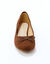 Ballerines plates microfibre (chocolat)