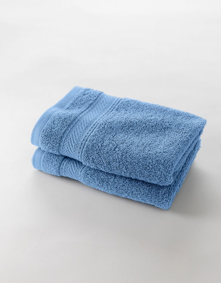 Éponge unie 540g/m2 confort luxe (bleu jean) Éponge unie 540g/m2 confort luxe (bleu jean)