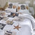 Linge de lit Chalet coton (blanc)