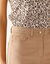 Pantalon droit sculptant, renfort gainant (taupe)