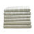 Torchons assortis coton tiss&eacute; teint - lots (sable / blanc)