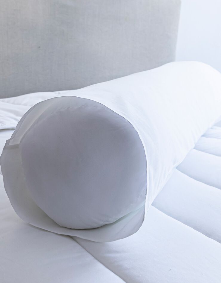 Sous-taie de traversin coton - lot de 2 (blanc)