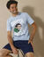 Pyjama short Gaston Lagaffe® (bleu jean / marine)