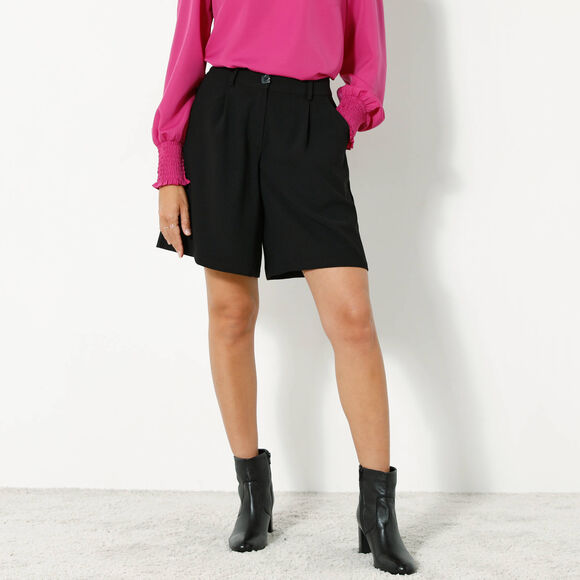 Short large fluide (noir)