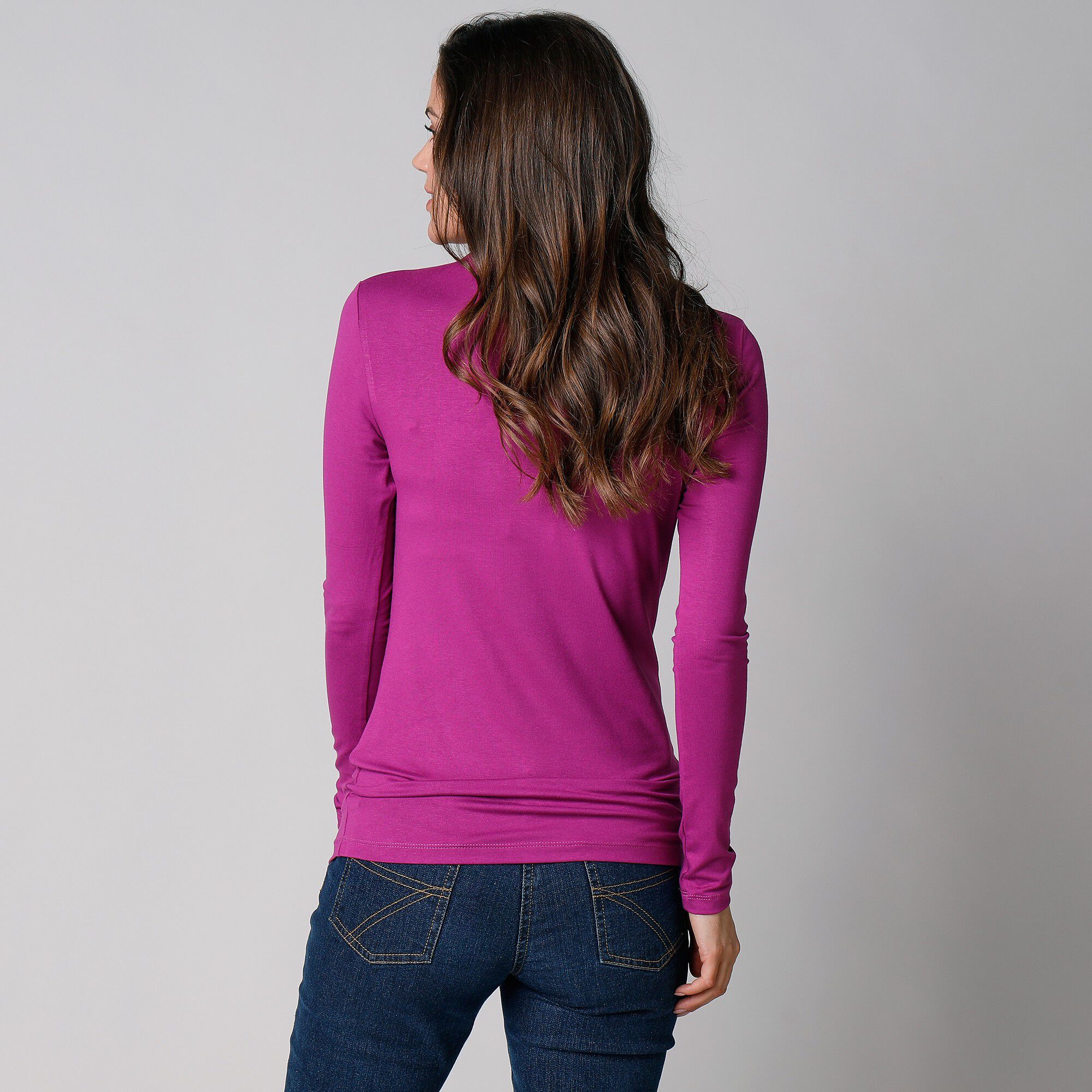 Blacheporte Femme Vêtements Pulls & Gilets Pulls Cols roulés Sous-pull Uni Col Roulé Viscose Stretch