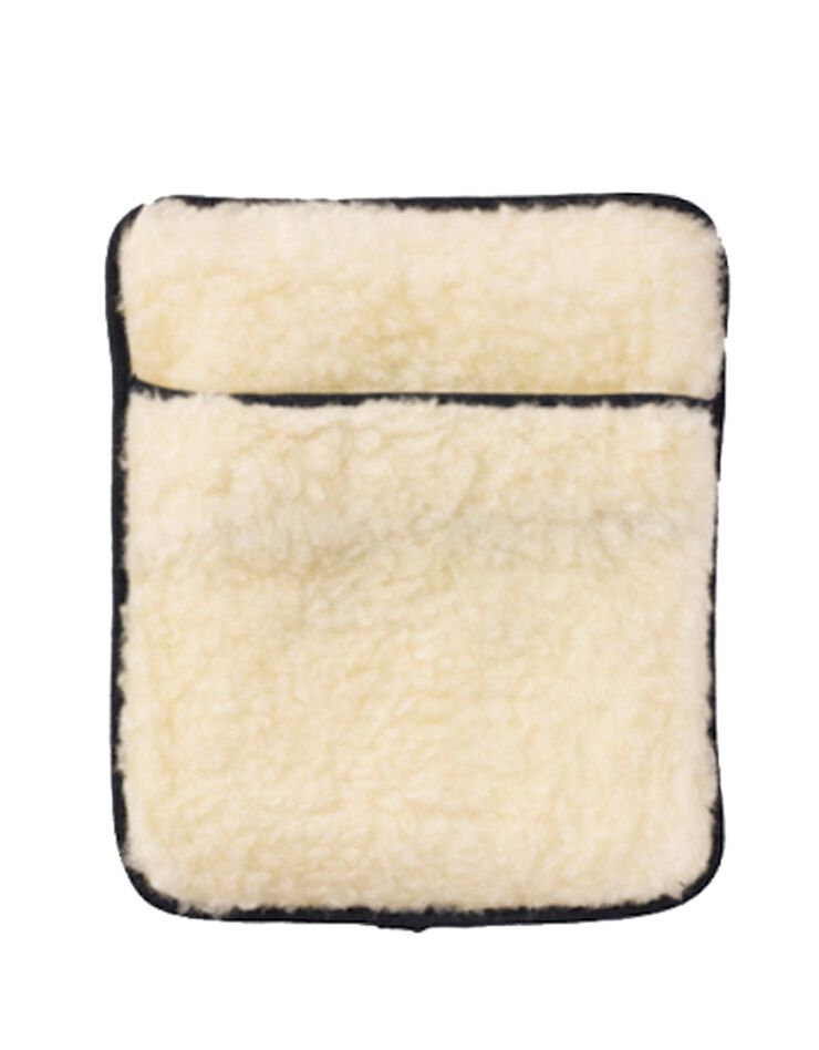 Bouillotte en laine d'agneau (beige) Bouillotte en laine d'agneau (beige)