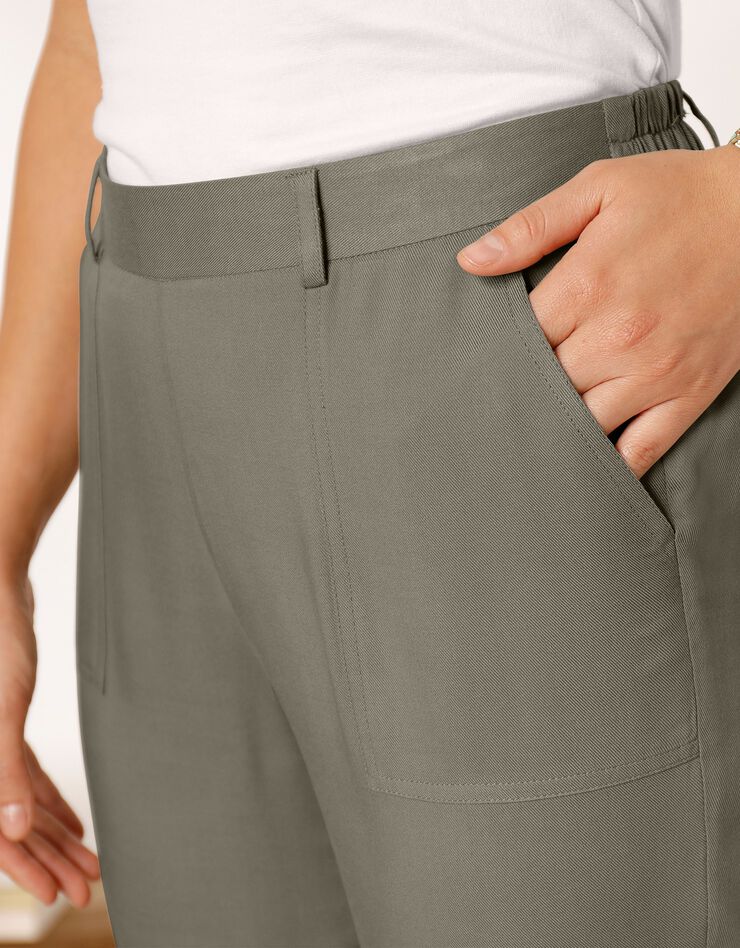Pantalon fluide (kaki) Pantalon fluide (kaki)