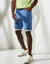 Bermuda denim stretch ceinture élastiquée côtés (bleached)