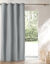 Rideau isolant uni envers polaire finition oeillets (gris perle)