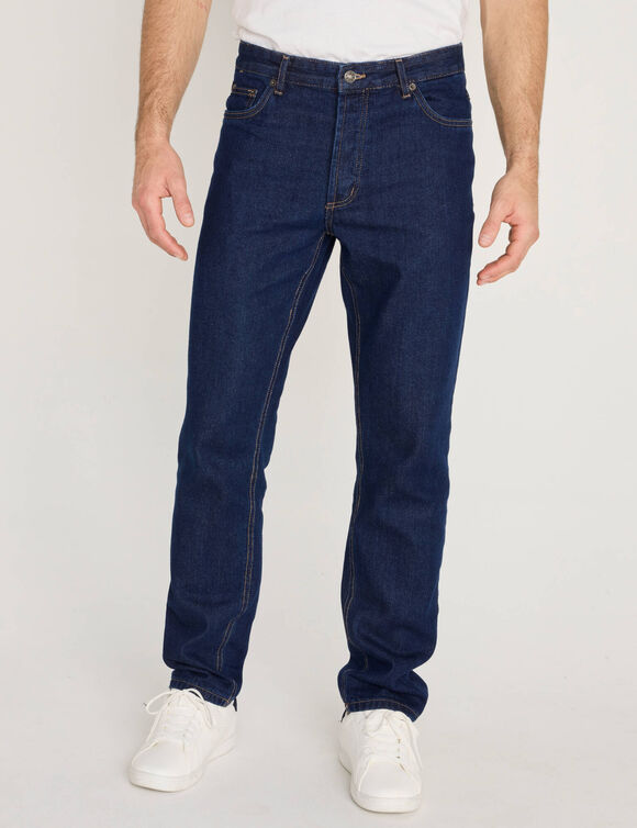 Jean droit basique 100% coton - L28 (brut)