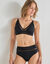 Soutien-gorge forme triangle bonnets moul&eacute;s Paia- sans armatures (noir)