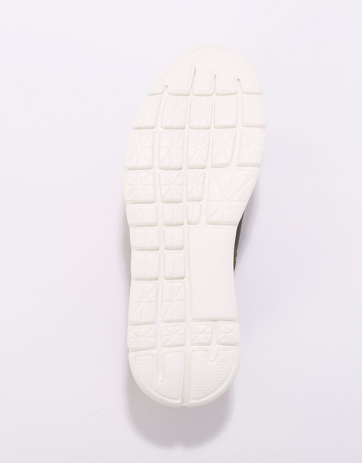 Babies de marche légères scratchées, cuir (kaki) Babies de marche légères scratchées, cuir (kaki)