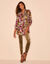 Legging maille velours (bronze)