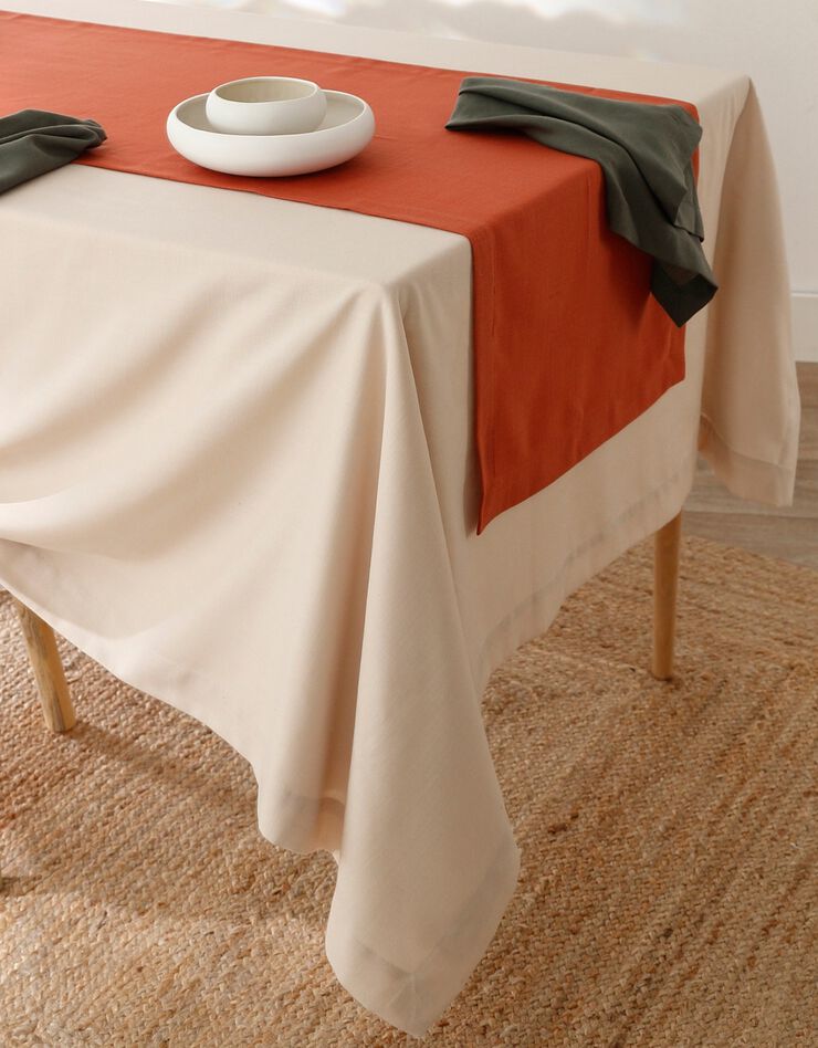 Nappe aspect lin (naturel)