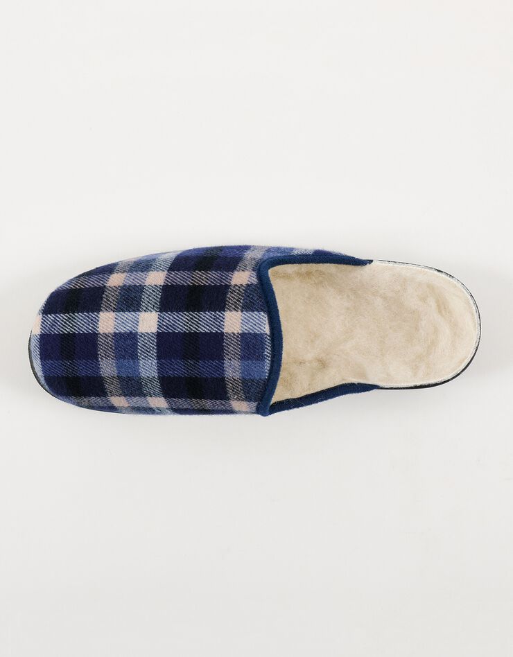 Mules homme fourrées - jusqu'au 47 (bleu) Mules homme fourrées - jusqu'au 47 (bleu)