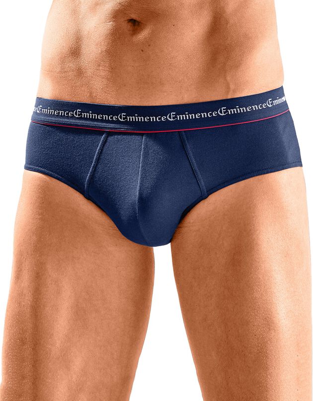 Slip Business Chic - lot de 3 (marine + rouge)
