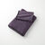Serviettes de bain finition broderie fantaisie - 420g/m2 (aubergine)
