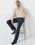 Pantalon ceinture ajustable invisible - polyester (marine)