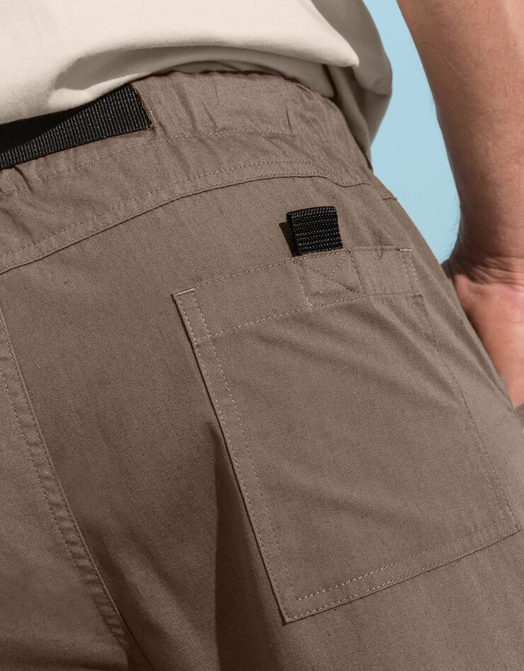 Pantacourt + ceinture assortie (beige foncé) Pantacourt + ceinture assortie (beige foncé)