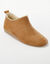 Chaussons bottillons fourr&eacute;s, su&eacute;dine (beige fonc&eacute;)
