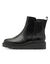 Boots cuir noir largeur confort (noir)