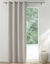 Rideau en fil effet chenille (gris perle)
