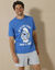 Pyjama short col rond Schtroumpfs® (bleu / gris)