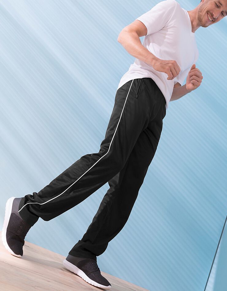 Pantalon sport intérieur gratté (noir) Pantalon sport intérieur gratté (noir)