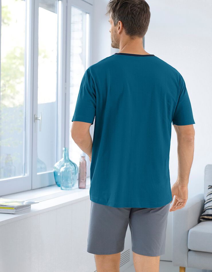 Short pyjama gris foncé (gris foncé) Short pyjama gris foncé (gris foncé)