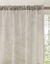 Panneau voile uni finition galon fronceur (gris perle)