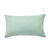 Housse de coussin unie bachette - lot de 2 (vert amande)