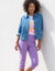 Veste paletot en jean (bleached)