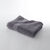 Éponge unie coton modal 500 g/m² (gris)