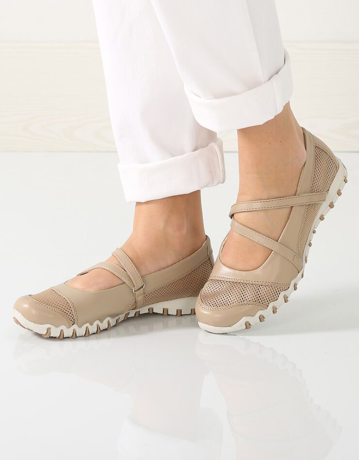 Ballerines de sport ultra-souples (taupe) Ballerines de sport ultra-souples (taupe)