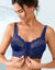 Soutien-gorge agrafage devant - sans armatures (marine)
