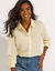 Chemise rayée, coton (blanc / curry)