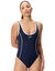 Maillot de bain 1 pi&egrave;ce Bound Scoop Speedo&reg; (marine / &eacute;cru)