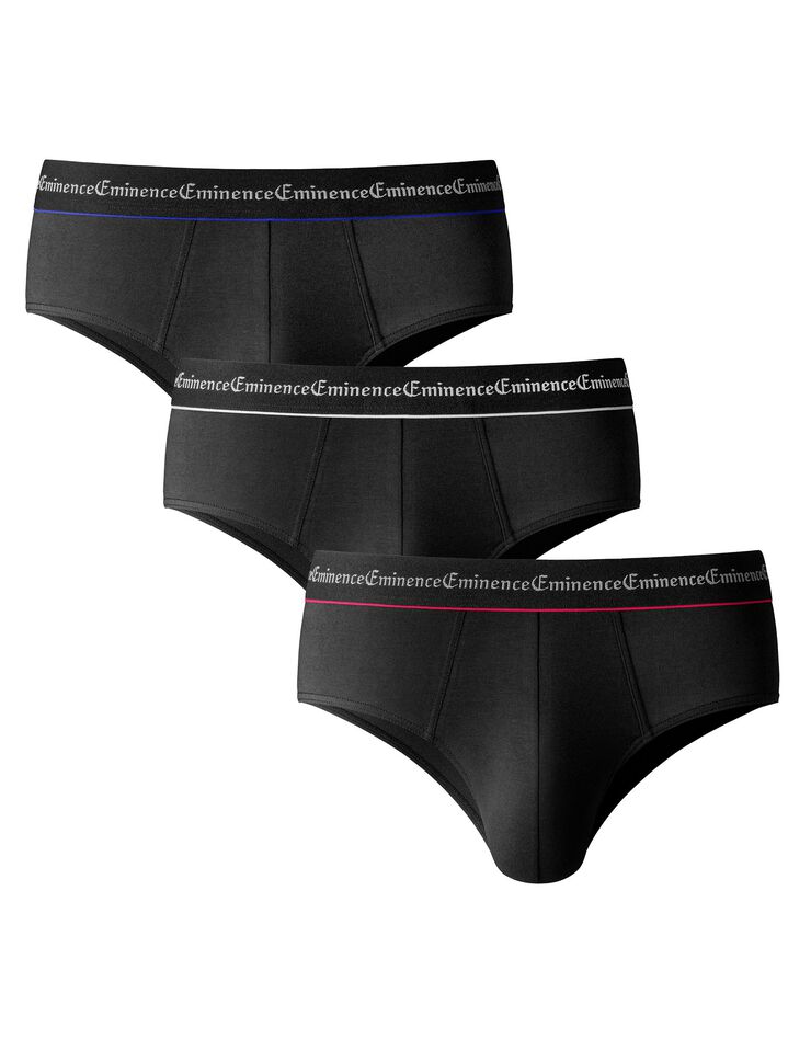 Slip Business Chic - lot de 3 (noir)