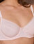 Soutien-gorge coton stretch avec armatures  - lot de 2 (aubergine + nude)