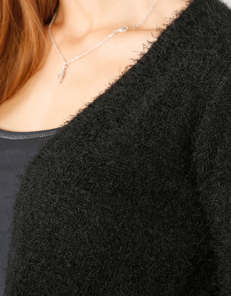 Boléro maille douceur (noir) Boléro maille douceur (noir)