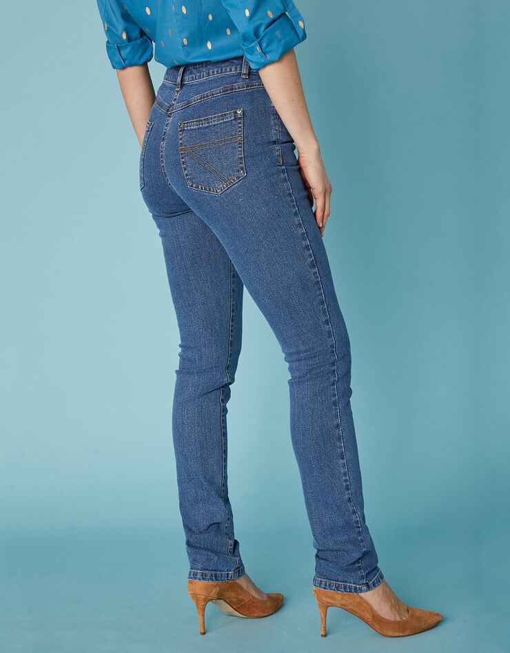 Jean coupe droite stretch - grande stature (stone) Jean coupe droite stretch - grande stature (stone)