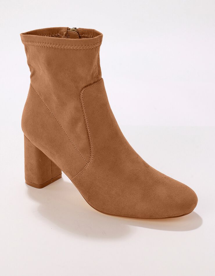 Boots effet chaussettes - caramel (caramel)