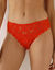 Slip dentelle unie Arum (orange)