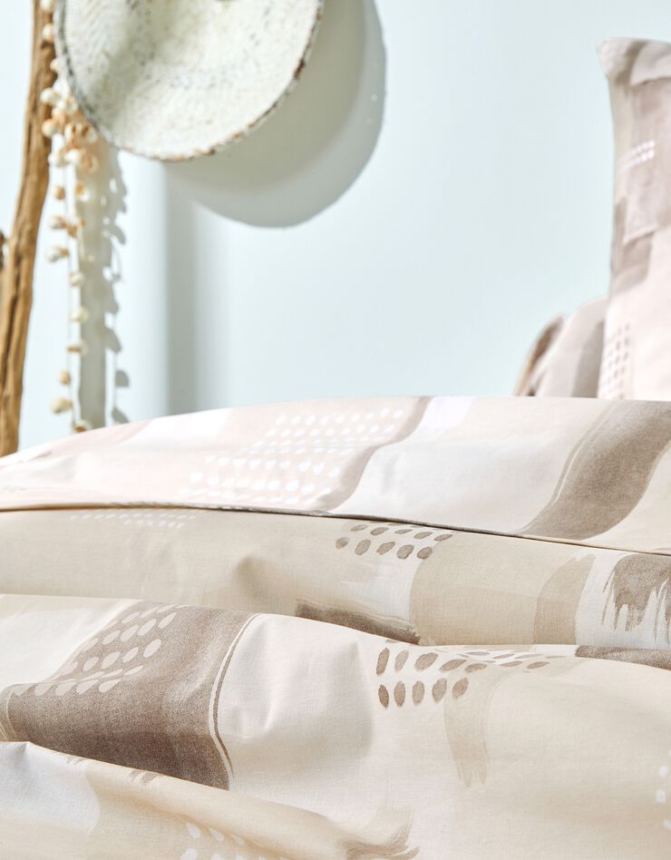 Linge de lit Mani - coton polyester (beige)