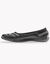 Ballerines souples en cuir (noir)