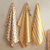 Torchons assortis coton moutarde - lot de 3 (moutarde)