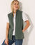 Veste polaire zippée sans manches (bronze)