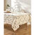 Nappe toile cir&eacute;e imprim&eacute; Florale  (&eacute;cru / vert)