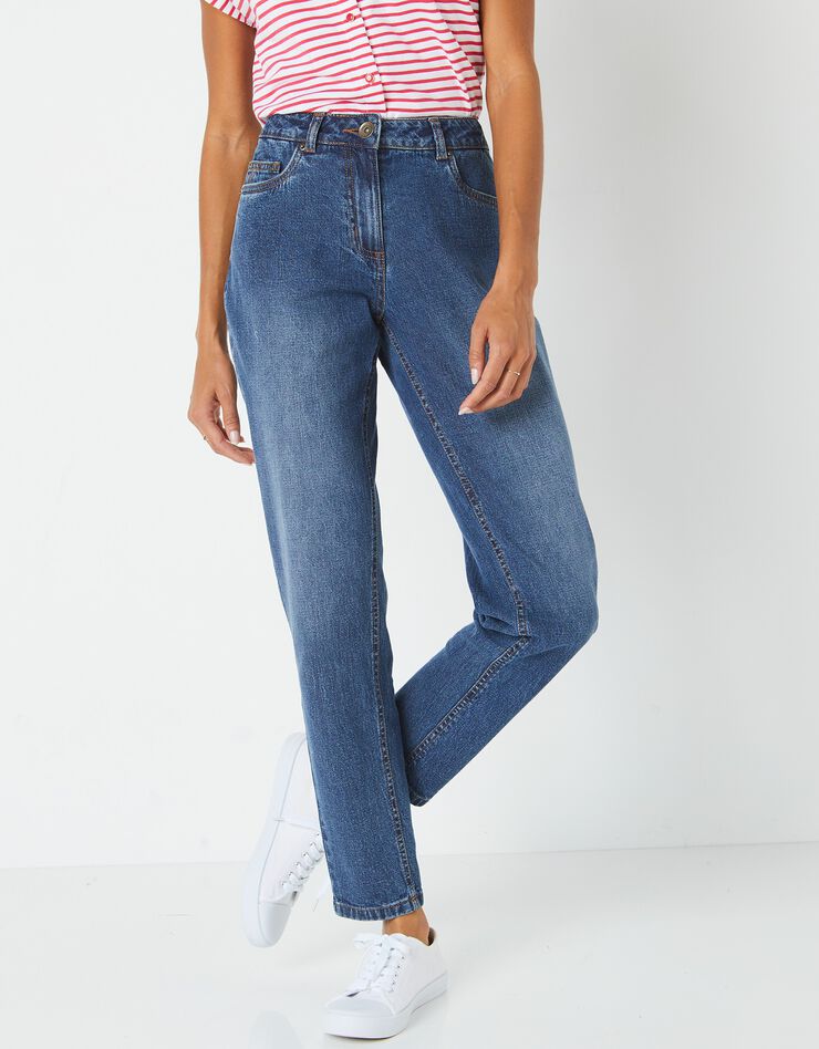 Jean stretch coupe mom spécial petites (stone) Jean stretch coupe mom spécial petites (stone)